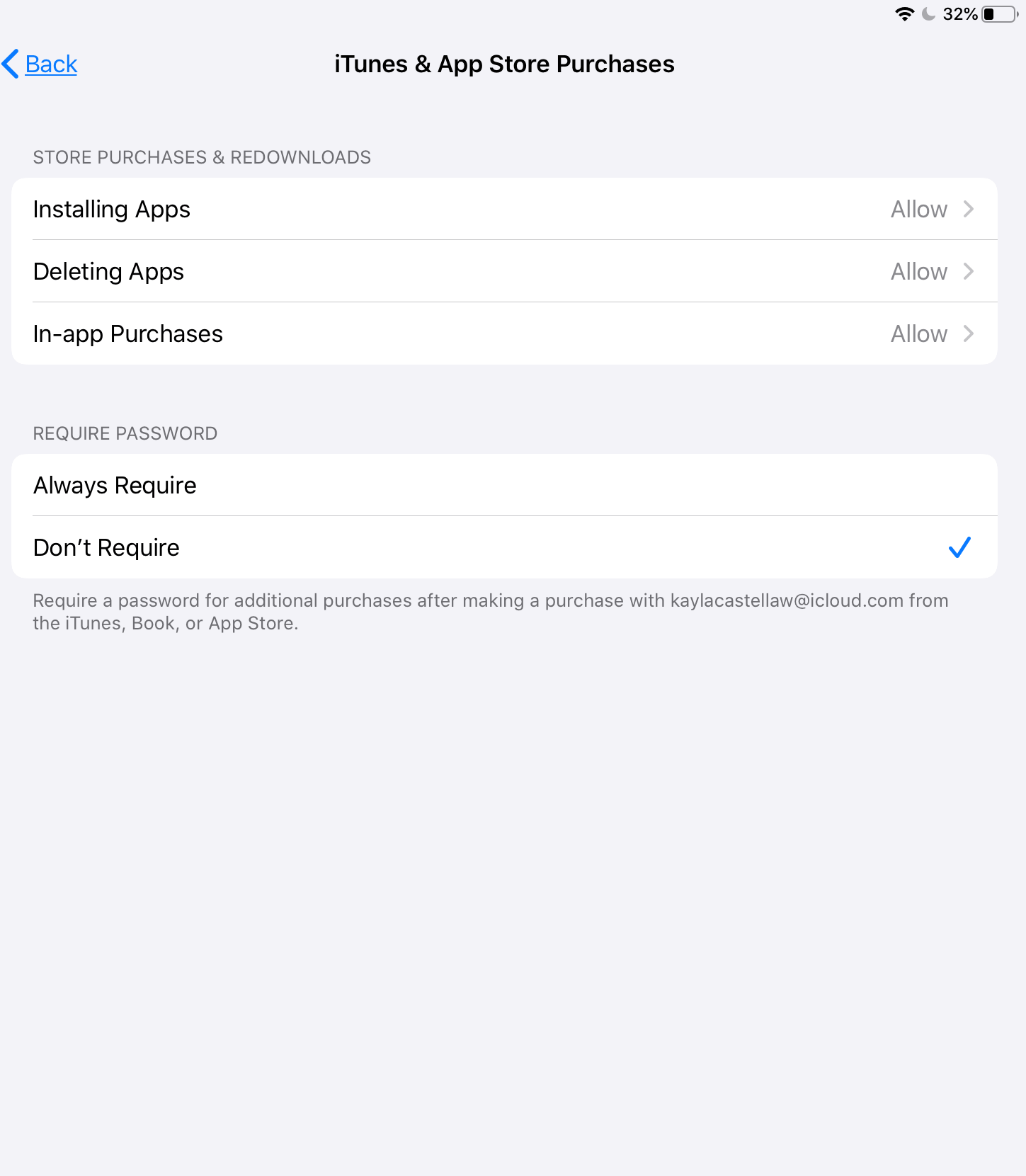 ipad parental controls