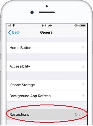 parental controls on iphone