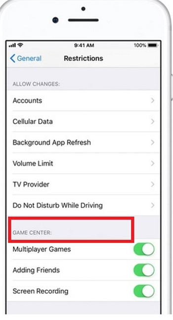 Controles Parentales iPhone 7 e iPhone 7 Plus