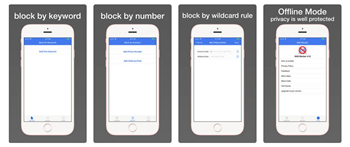 block messages and calls app for Android and iPhone - SMS Blocker