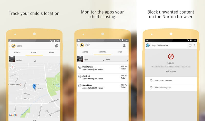 Top Parental Apps for iPhone 2020 - norton family
