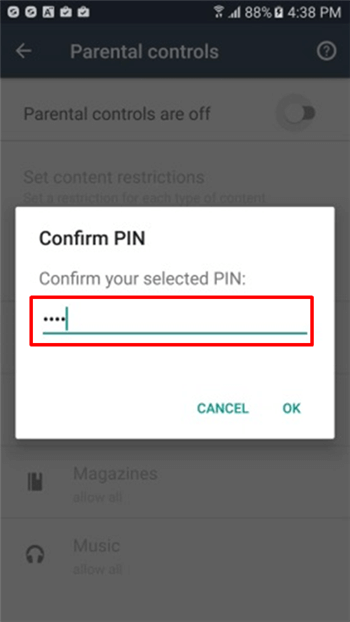 How to Put a Parental Block on Android