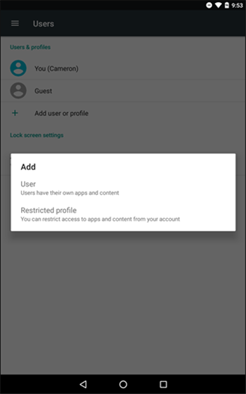 How to Put a Parental Block on Android