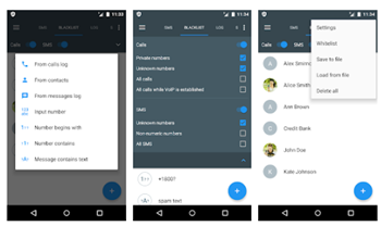 app di blocco chiamate per Android - Chiama Blacklist