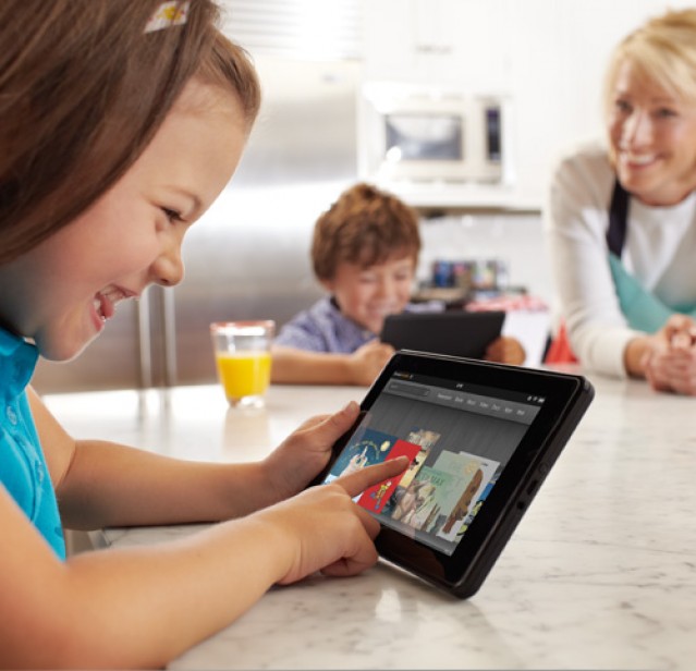 Using parental controls on Kindle Fire tablet