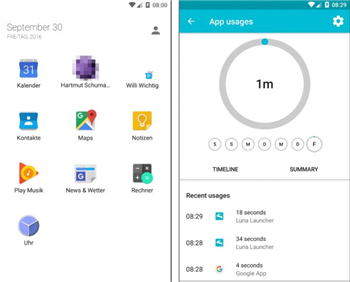 Avis sur Luna Launcher - Launcher & Home screen for kids - Avantages, inconvénients et alternative