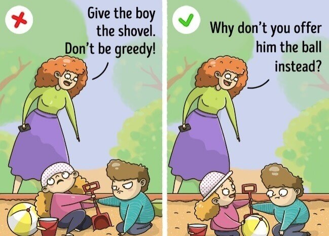let them be greedy