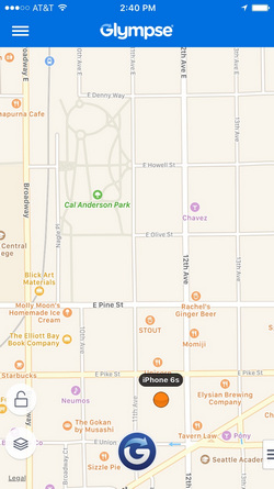 Glympse - localizzatore per iPhone