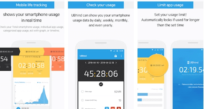 UBhind Android Usage Tracker