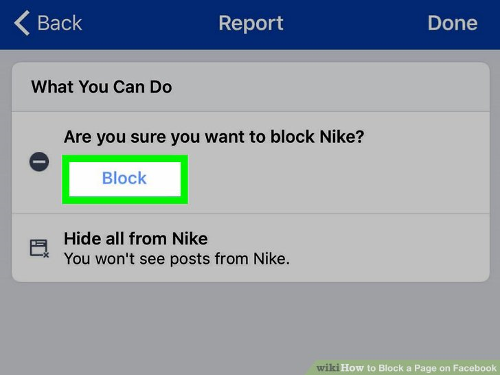 How to Block a Page on Facebook and Browser