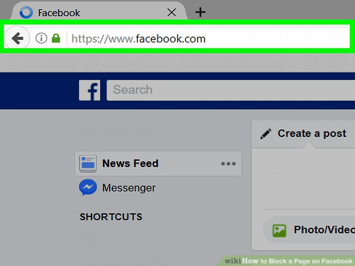 comment bloquer une page sur Facebook et le navigateur