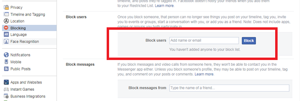 How to Block People on Your Teen’s Facebook