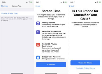 How to check screen time on iPhone via setting method 2