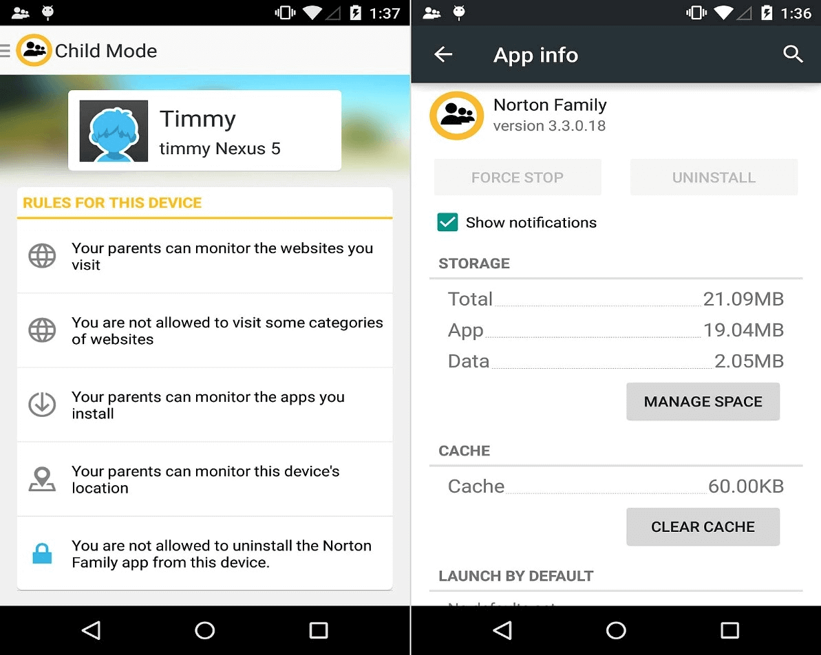 Comment utiliser l'application pour limiter l'utilisation du téléphone