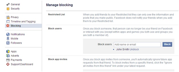So verwenden Sie Facebook Security Block und schützen Ihre Kinder