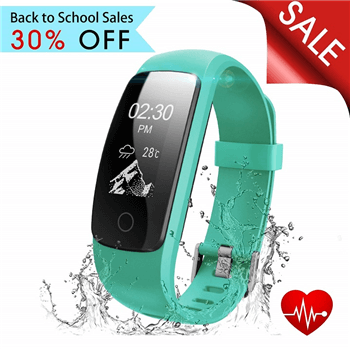 gps tracking watch - runtime heart rate and location tracker