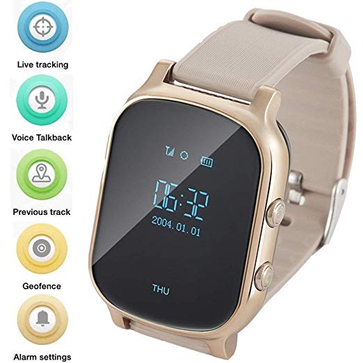 Top-GPS-Uhr für ältere Menschen - TKSTAR Smartwatch 