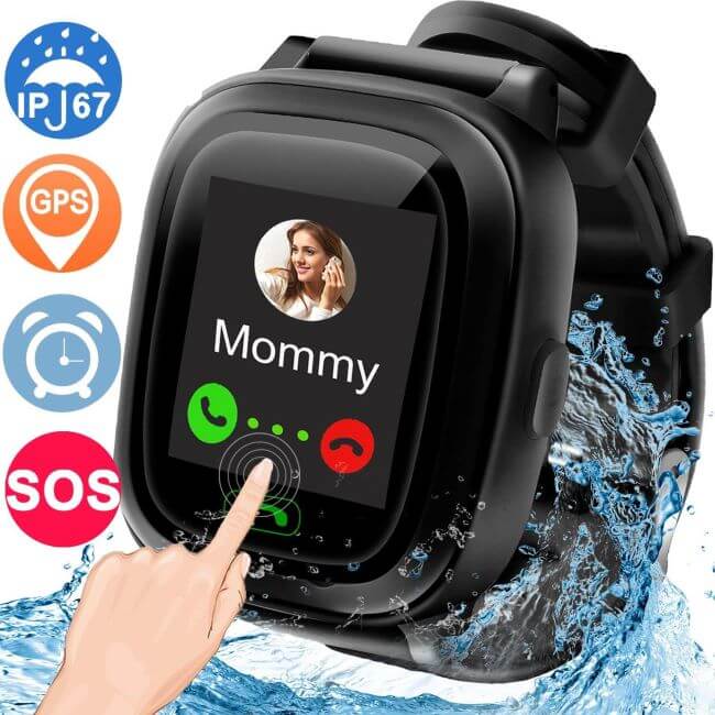 GBD Waterproof GPS Tracking Smartwatch for elderly people