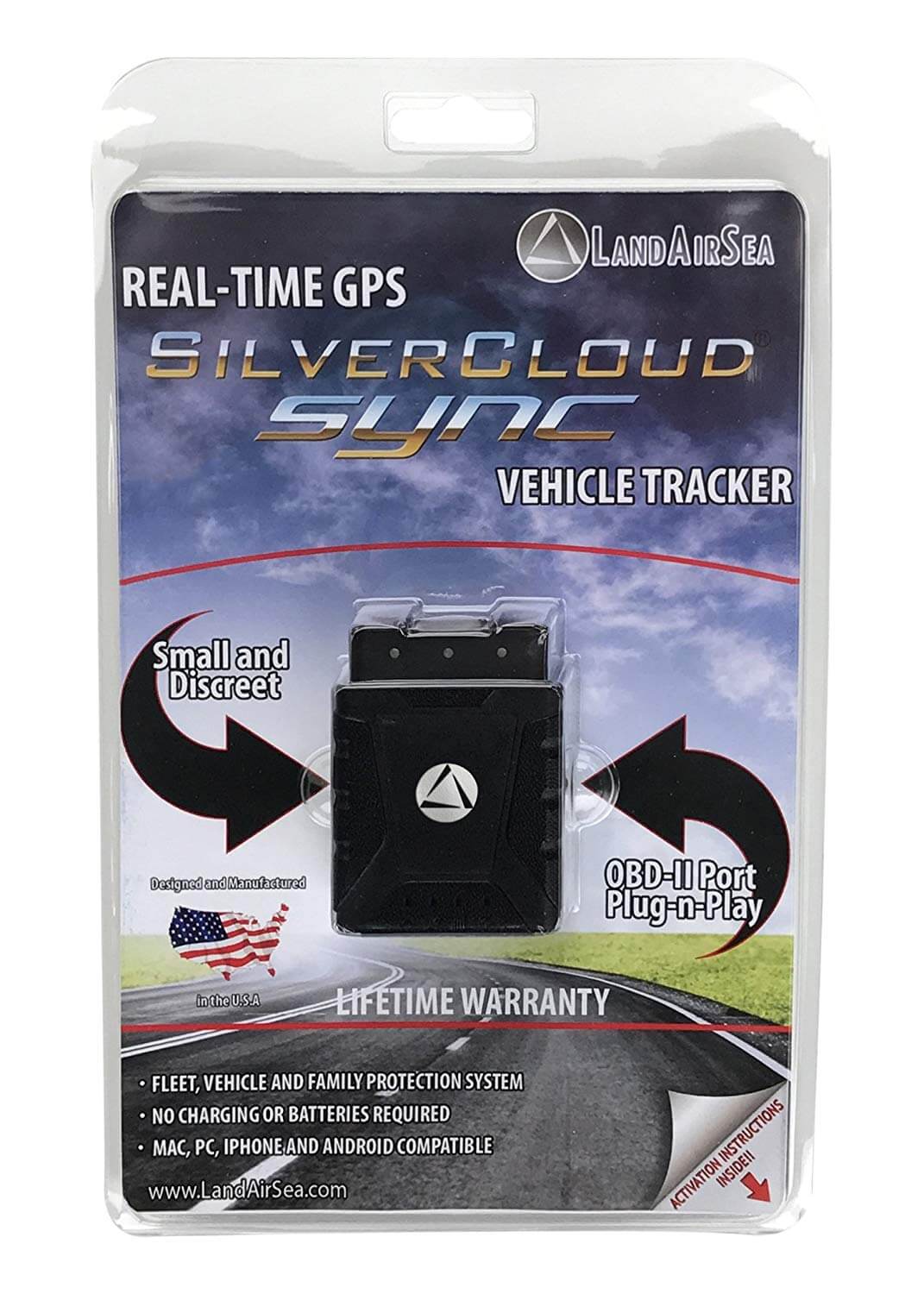 minis trackers GPS - LandSeaAir SilverCloud Real-Time Sync Tracking Device