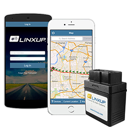 Rastreador de carros Linxup OBD 3G GPS