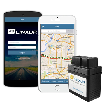 tracker de véhicule gps - linxup OBD GPS tracker