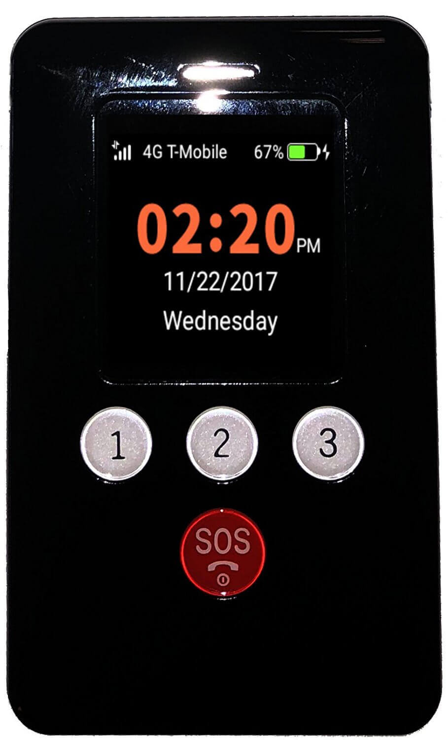 Rasterador de GPS para Celulares de Crianças Vestível KidsConnect KC2 4G