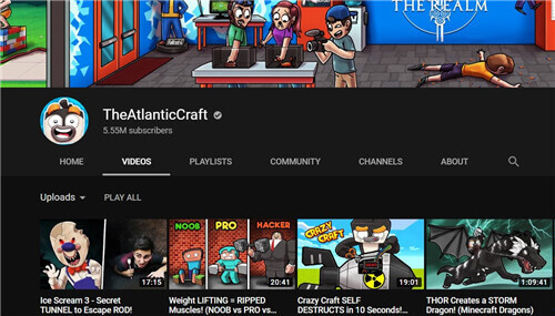 good kid youtubers - Atlantic Craft