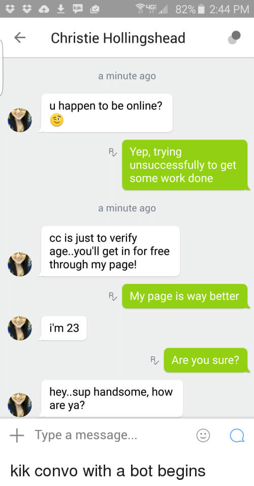 is kik safe for teens - chatting with strangers