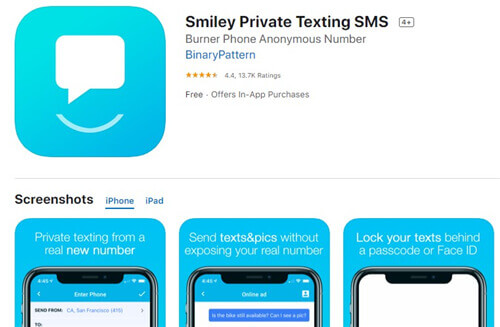 Smiley Private Texting