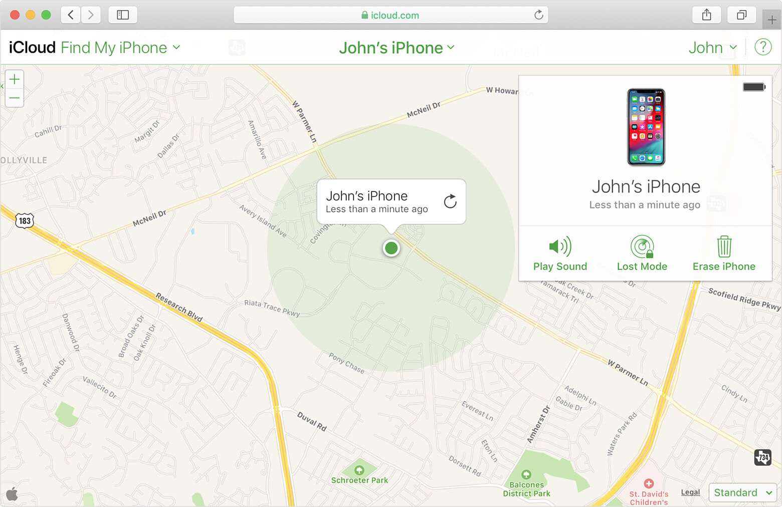 how do you track a family members iphone Family-member-location-details