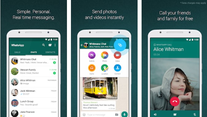 WhatsApp popular social media app for teenagers and effects 6