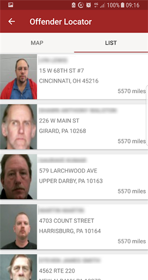 Las 5 mejores aplicaciones de localización de delincuentes sexuales Offender Locator Lite