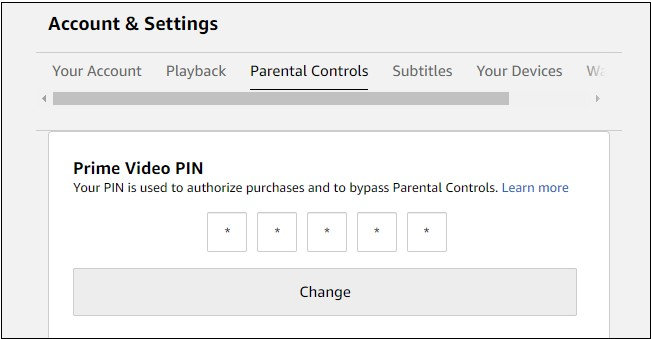 How To Set Up  Prime Parental Controls