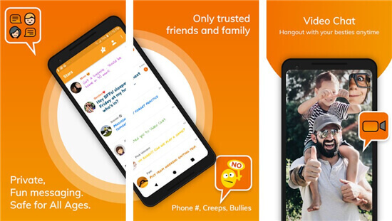 Beste Texting-App für Kinder: Stars Messenger
