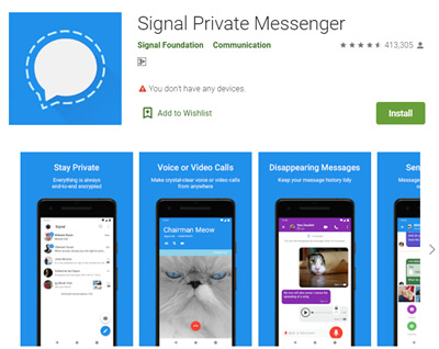 signal app security