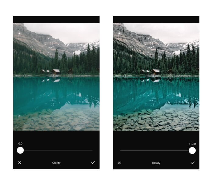 does vsco compress images