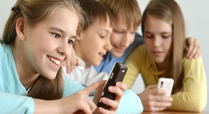 avoid kids spending too much time on phone