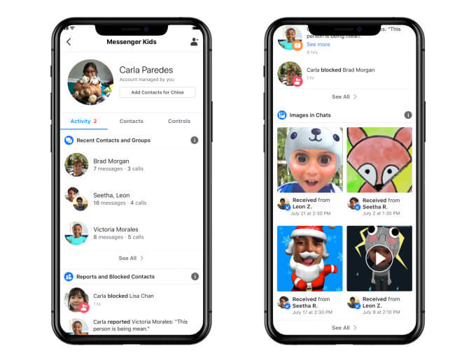 Приложение facebook messenger kids появилось на android