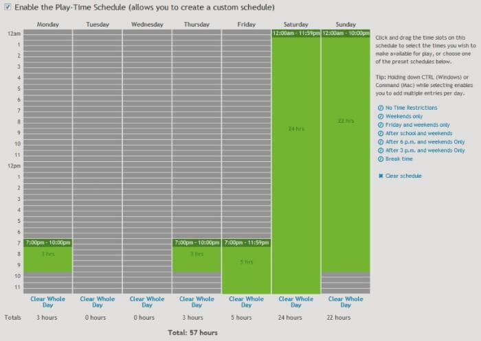 Préciser les horaires des joueurs