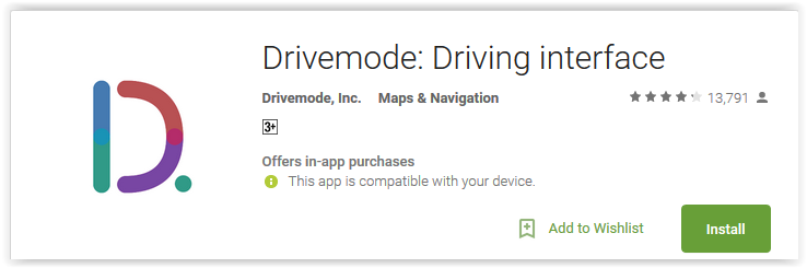 safe driving app - Drive Mode