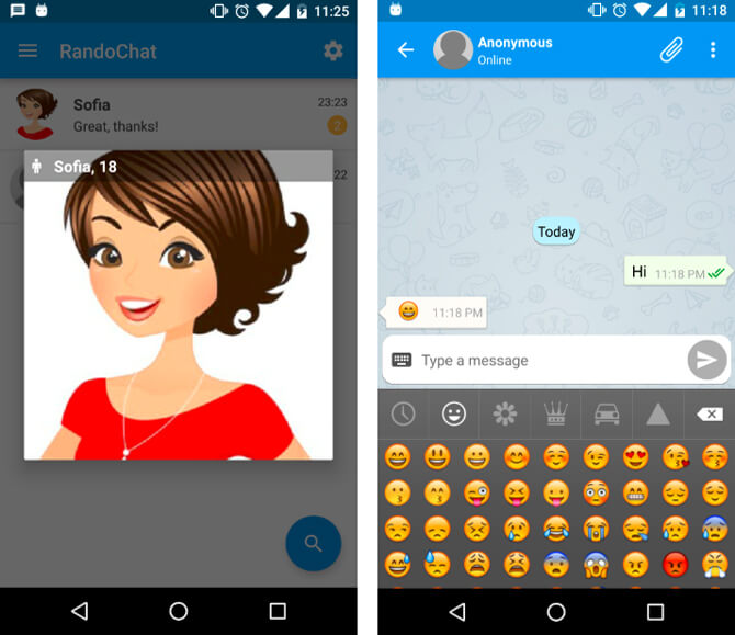 Chat con cam online para android