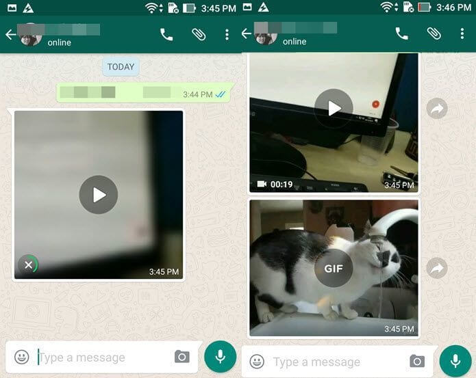 WhatsApp sexting-instant sharing