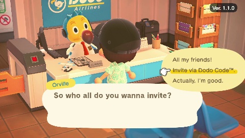 Animal Crossing - Invite Friends