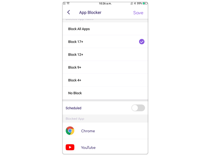 app blocker