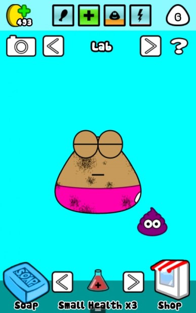 Pou - jogo POU. Melhor jogo educativo para crianças