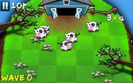 Jogo para Tablet Amazon Fire - Cows vs. Aliens