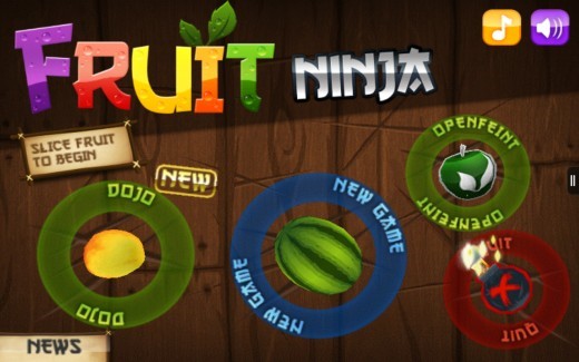 Jeu pour Fire Tablet - Fruit Ninja