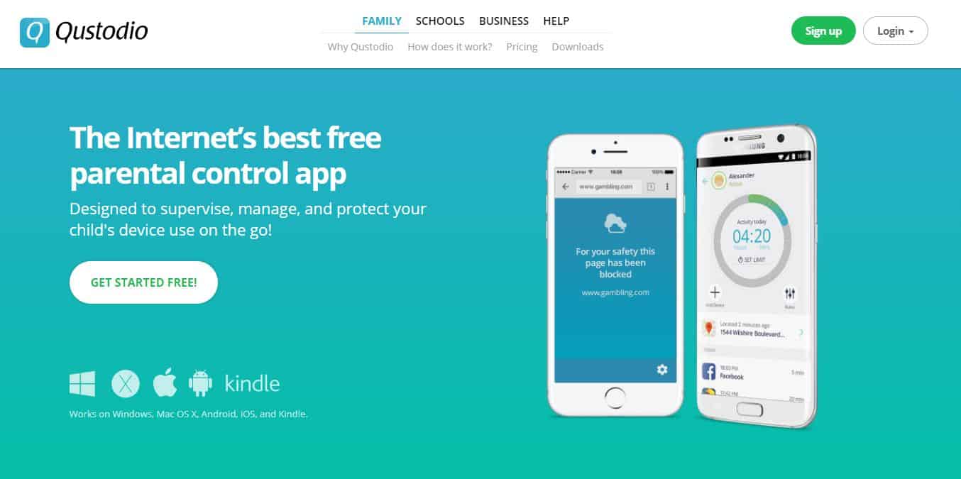 qustodio parent login