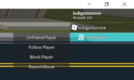 block player on roblox