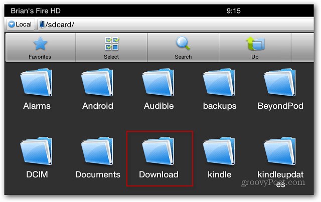 how to install Youtube app on kindle fire - install ES File Explorer on Fire